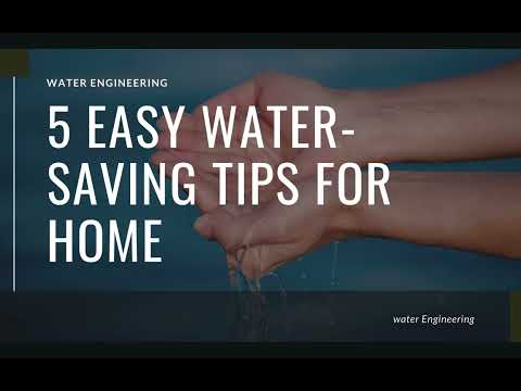 5 Easy Water-Saving Tips for Home