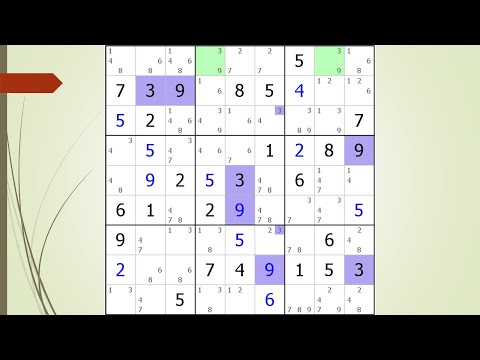 dxSudoku #6 Hidden Pairs