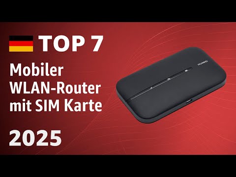 TOP – 7.  Bester mobiler WLAN Router mit SIM Karte 5G, LTE Hotspots. Test & Vergleich 2025