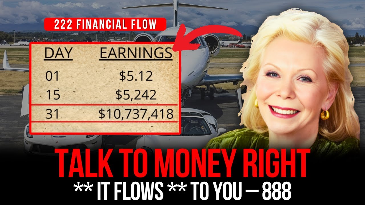 Louise Hay - Use This Short Phrase to Switch to Money Flow – 888 Richness Boost!