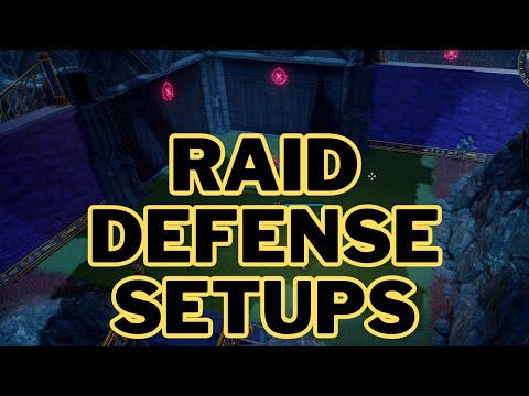 PvP Castle Defense Setups and Basic Raid Theory in V Rising 1.1