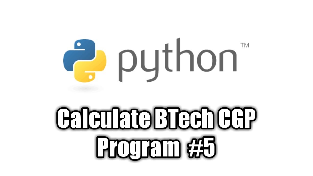 Calculate Btech CGPA