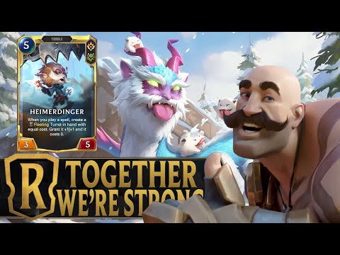 This Warden Of The Tribes Deck Is Surprisingly Strong - Braum Norra Heimerdinger - LOR World Ender