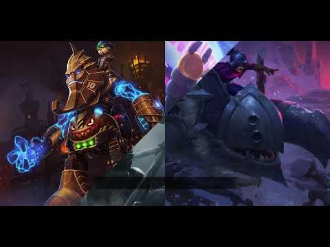 Evolución de Splash Arts 2018 2019 League of Legends