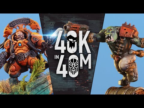 Ork War Horde vs Votann Needgaard Oathband! Warhammer 40k in 40m
