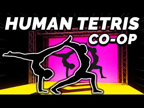 HUMAN TETRIS | –500 Kcal | Cp-Op 2 Player |  Immersive Interactive Warm Up #20