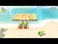 Super Mario 3D World World 5 1 Sunshide Seaside Green Stars Stamp
