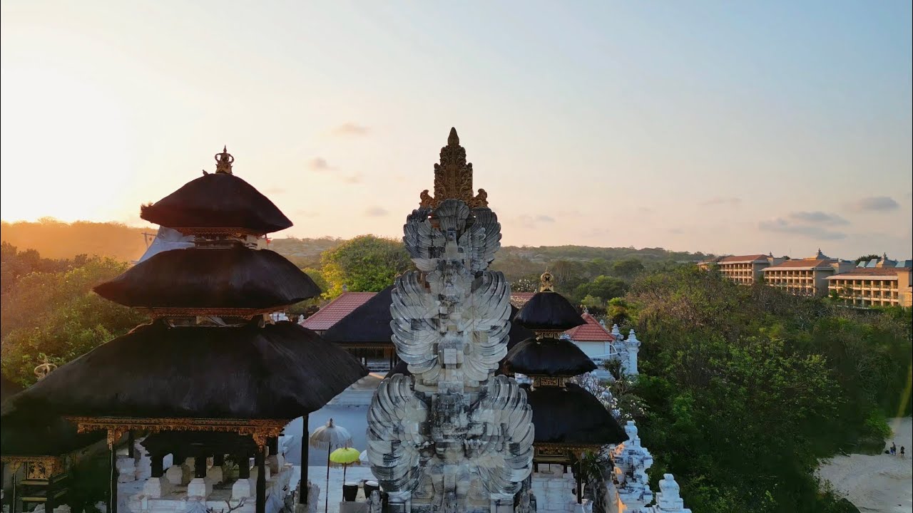 Discover the eagle-eye views of Pura Geger Temple.