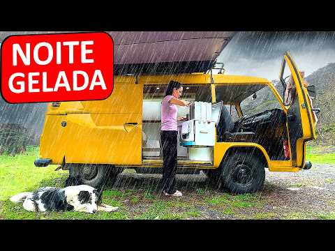 HEAVY RAIN AND THUNDER DURING A CAMPING DAY WITH KOMBI MEL - NEW SEASON EP 03