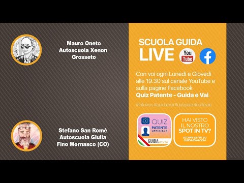 🔴  Scuola guida Live - Argomento a sorpesa !!