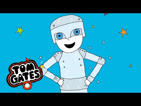 The Iron Man 🦸🏻 World Book Day ✨ | Tom Gates Brilliant World | Triple Episode | Cartoons For Kids - Kids (6+), Kingdom Kids Zone - Tom Gates Brilliant World