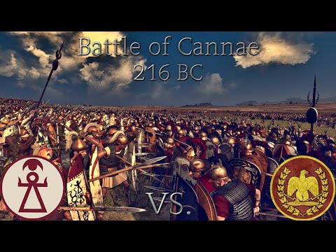 Rome II total war: Historical battle - The Battle of Cannae!