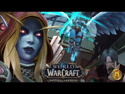 Sylvanas Raises Derek Proudmoore Cutscene - Undead Brother [8.1 WoW BFA: Tides of Vengeance]