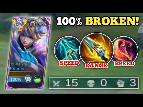 KIMMY BEST BUILD AND EMBLEM 2026! (100% broken!💀) KIMMY NO EDIT GAMEPLAY -MLBB