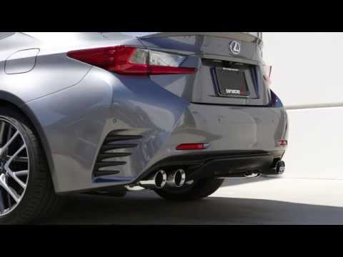 Tanabe Medalion Touring Exhaust for 2015 Lexus RC-350 F-Sport (Part# T70181A)