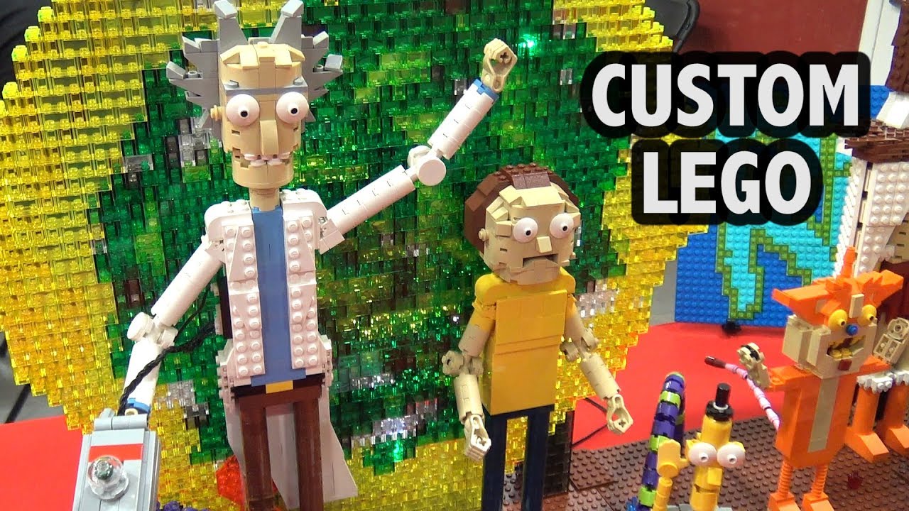 Rick and Morty Characters in LEGO | BrickFair Virginia 2017