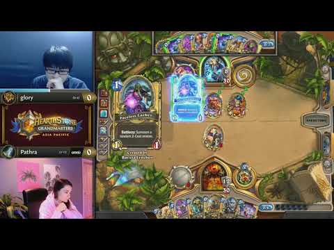 glory vs Pathra - Hearthstone Grandmasters Asia-Pacific S2 2019 - Week 7