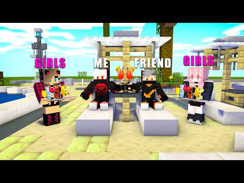 HK Frost - I Joined  My Friend's SMP "Girls Only" Minecraft Server