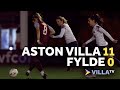 HIGHLIGHTS | Aston Villa Women 11-0 Fylde Women