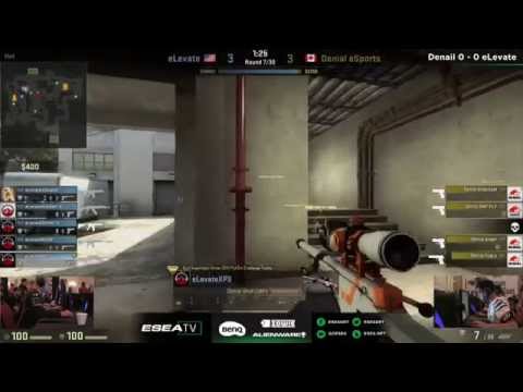 ESEA 17 LAN Finals: Denial vs eLevate G1 | Denial E-Sports vs eLevate G1 (06.12.2014)