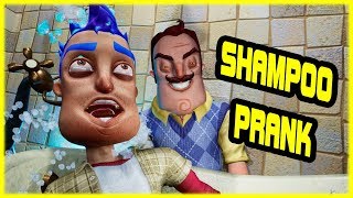 SHAMPOO PRANK PRANK REVENGE - Hello Neighbor Mod