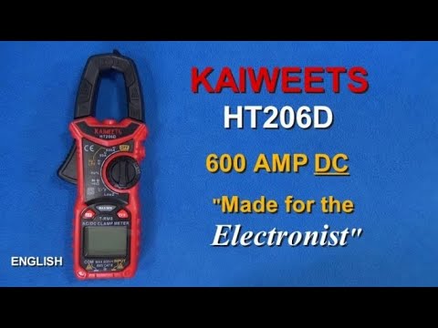Kaiweets HT206D DC - AC 600 Amperes Clamp Meter / product review