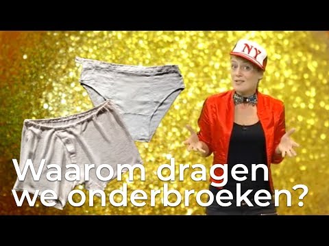 Waarom dragen we eigenlijk onderbroeken? | Het Klokhuis