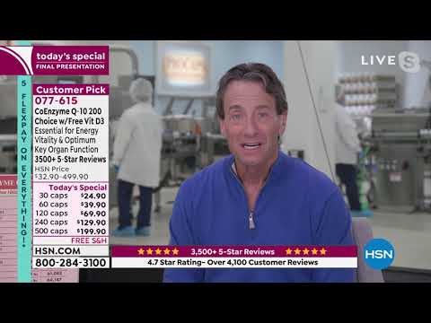 HSN | Andrew Lessman Your Vitamins 25th Anniversary - Live From ProCaps 10.10.2021 - 10 PM