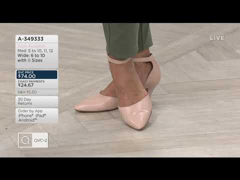 Clarks Collection Leather Two- Piece Pumps - Linvale Edyth on QVC
