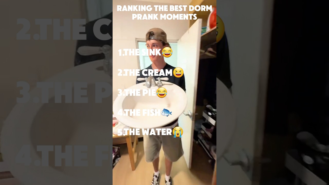 Ranking the best dorm prank moments #ranking #funny #foryou