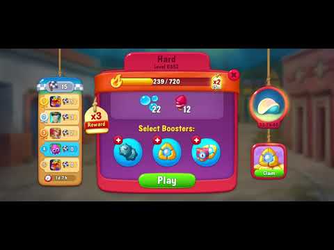 Fishdom Gameplay 🐠 SUPER HARD LEVEL 6352 🥵 Fishdom Ads Mini Games #fishdomgame