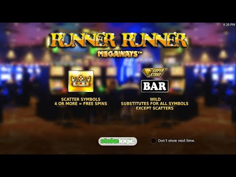 Runner Runner Megaways by StakeLogic - Slot Preview (Super Stake series)