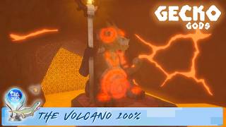 The Volcano Walkthrough Gecko Gods • All Collectibles & Trophies Guide