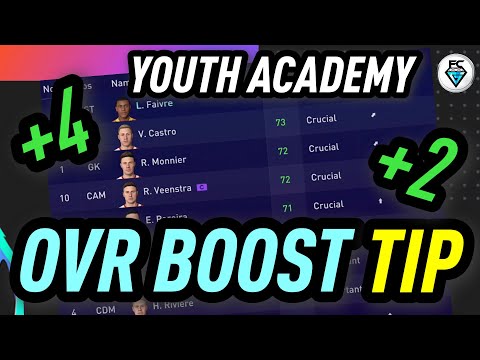 FIFA 21 YOUTH ACADEMY: OVR BOOST TIP