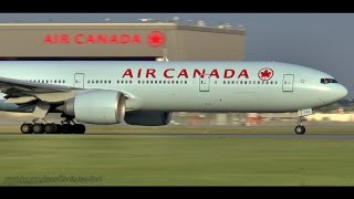 HEAVY Sunset Takeoffs!  The Best of Montreal Trudeau Airport