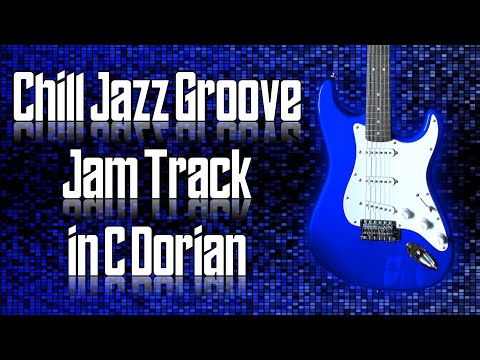 Chill Jazz Groove Jam Track in C Dorian 🎸 Guitar Backing Track