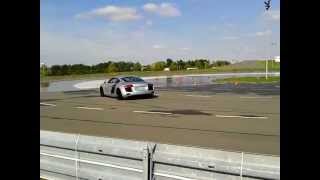 preview picture of video 'Audi R8 Drift, Fahrsicherheitszentrum Nohra'