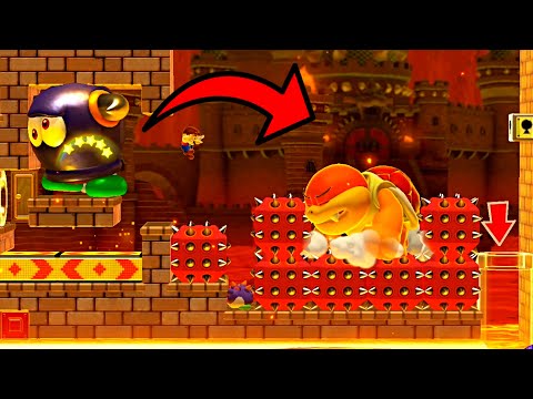 Super Mario Maker 2 🔧 Big Bad Nice Bullies 3 🔧 Klasflod