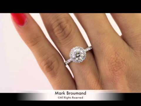 2.15ct Round Brilliant Cut Diamond Engagement Anniversary Ring-Mark Broumand