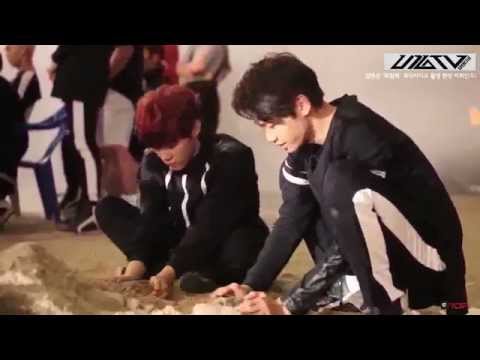 업텐션(UP10TION) 스무살 우신과 웨이의 모래놀이 U10TV