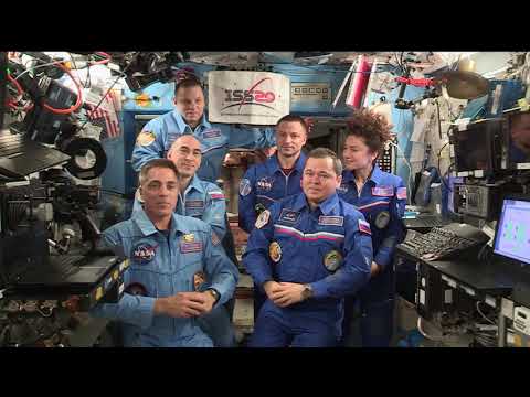 Expedition 62 to 63 Change of Command Ceremony - April 15, 2020