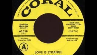 Buddy Holly - Love is strange - 1956