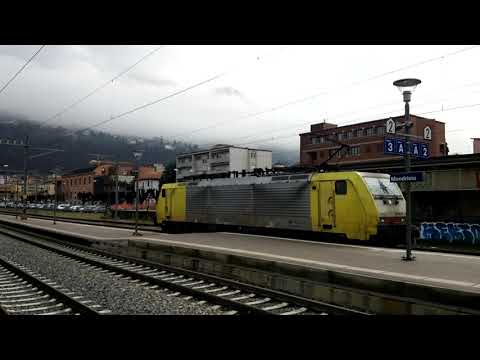 IL LIS DELLE E.189 IN STAZIONE A MENDRISIO (CH) 5 - 4 - 2018
