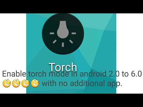 How to findout where is the flashlight mode in my device without third party apps?