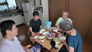 Breakfast at my parents' house