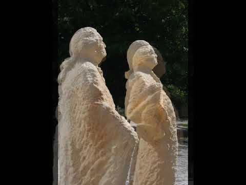 Zwei Herren in Betrachtung des Doms - Dialog