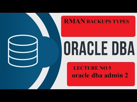 oracle database backup and recovery using RMAN YouTube 2021