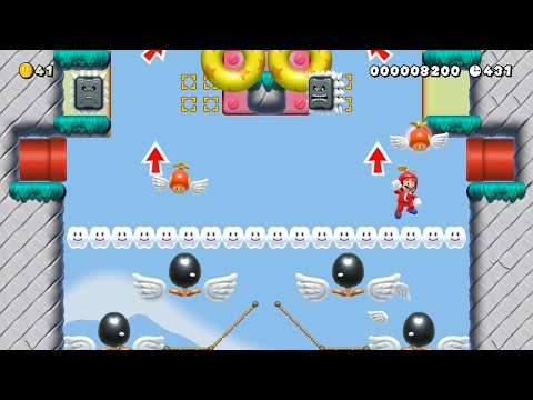 Super Mario Maker 2 - The Ascent by Robot99 - No Commentary