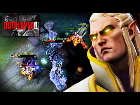TOP 8 EU OG.BZM INVOKER INCREDIBLE GAMEPLAY vs OUTWORLD DESTROYER MID | Dota 2 Invoker