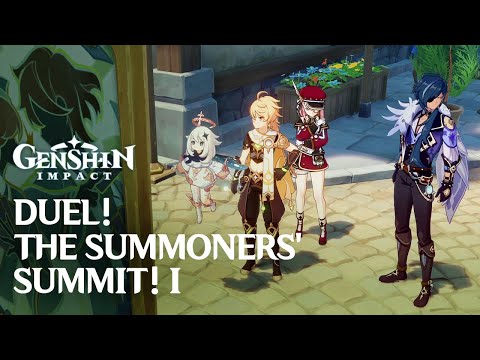 Commence! A Suspect Genesis / Duel! The Summoners' Summit! I / Event Quest / Genshin Impact